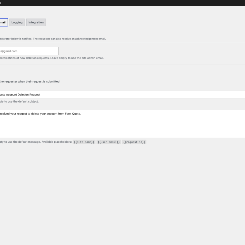 fonx-delete-user-email